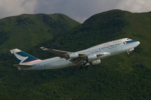 Cathay Pacific 25L Departure