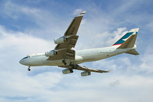 Cathay Pacific 07R Arrival