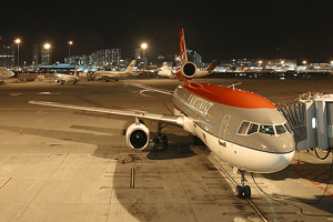 Night Shot From Departures Area